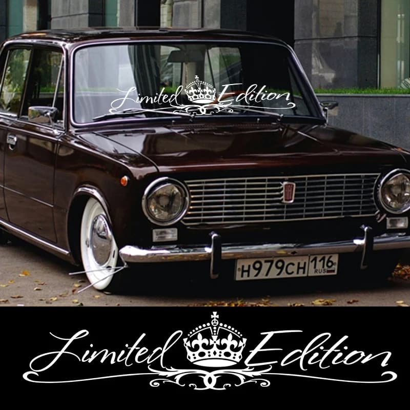 CS40065# Die-cut Vinyl Decal Limited Edition Car Sticker Waterproof Auto Decors on Car Body Bumper Rear Window