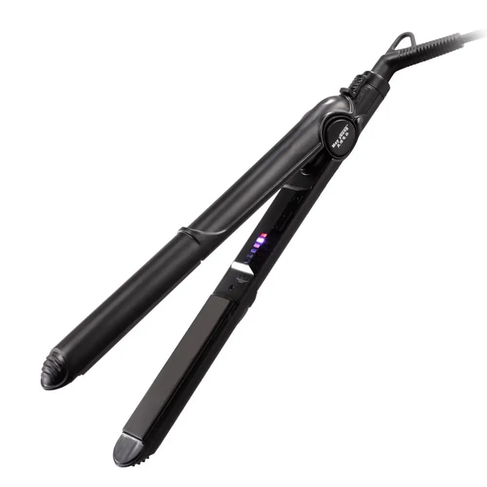 Professional hair plate iron plate ceramic tormaline 2 in 1 inch