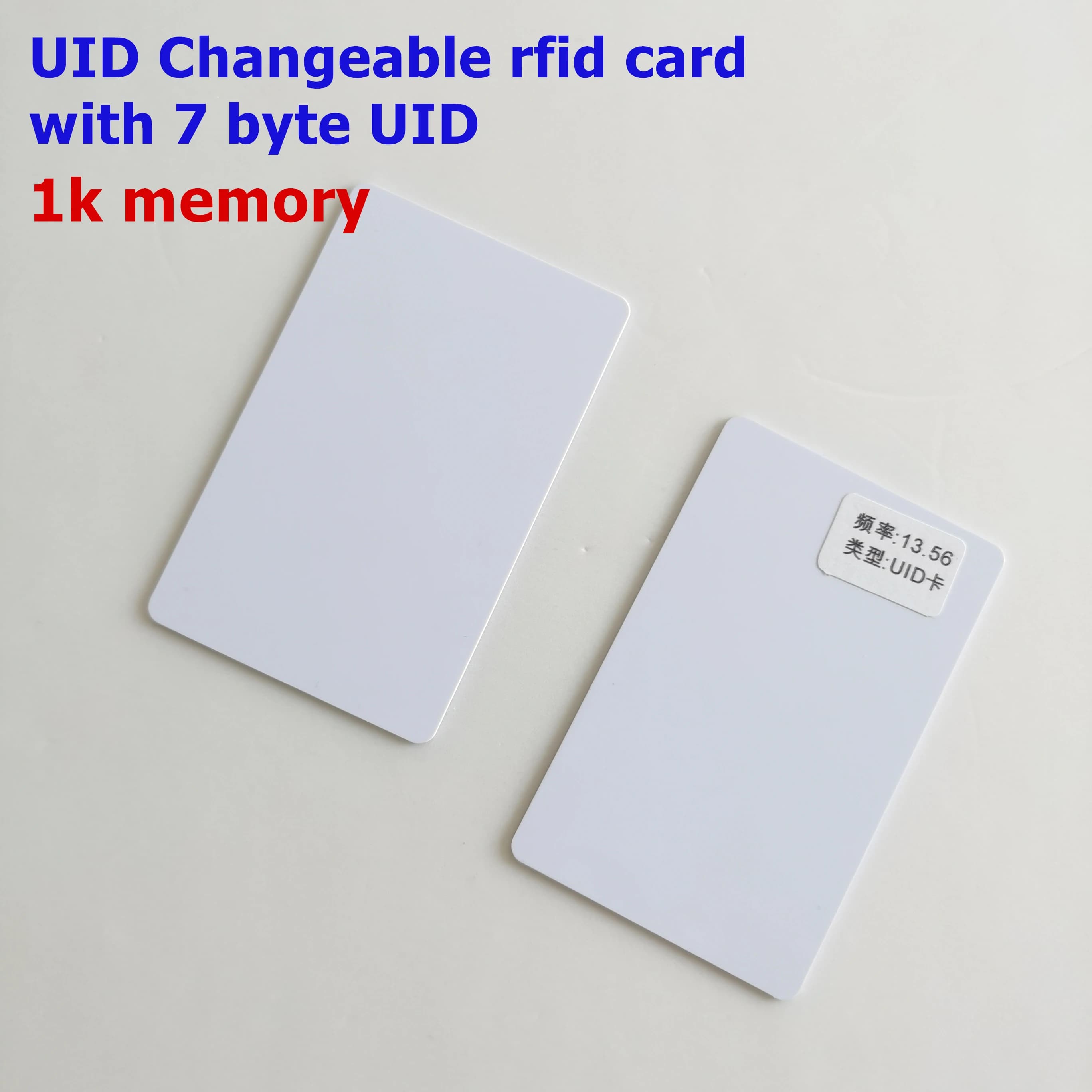 13,56 mhz per MIF-S50 S70 Scheda NFC 0 Blocco Scrivibile 7 Byte UID Modificabile Riscrivibile 1K 4K Carta RFID Carta Magica Cinese