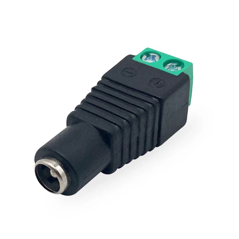 Cavo di alimentazione Cavo a DC 5.5*2.1mm Femmina Jack Adattatore Connettore Veloce Linea Spina di Alimentazione 5V 12V 24V Led Strip CCTV Camera