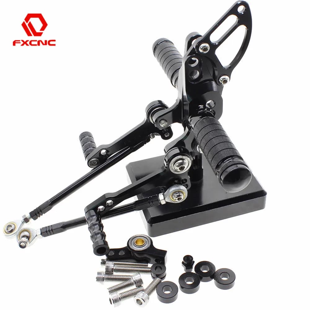 Per Ducati STREETFIGHTER 848 1100 CNC alluminio regolabile pedane moto posteriore Set pedane pedale poggiapiedi STREETFIGHTER 848