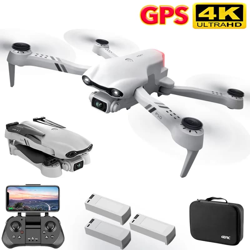 2021 New double camera 4K HD with GPS/without gps WIFI wide angle FPV transmission in real time distance rc professional drone from 2 km