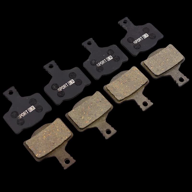 Pastiglie freno a disco per bicicletta per pinza Magura MT2 MT4 MT6 MT8, 4 paia, classe Sport EX, resina