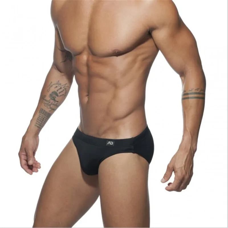 Costume da Bagno Estivo da Uomo, Slip da Nuoto a Vita Bassa con Imbottitura, Abbigliamento da Spiaggia e Surf