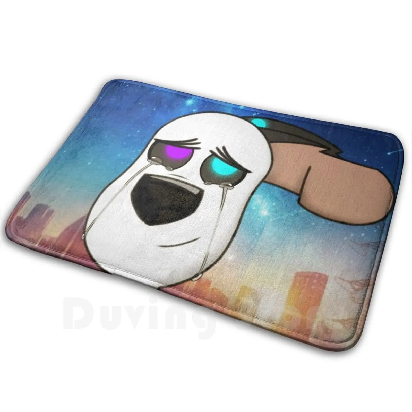 Meravigliosa galassia | 101 Dalmatian Street Tappeto Tappetino Tappeto Cuscino Morbido Antiscivolo Galaxy Dog 101 Dalmatianstreet City