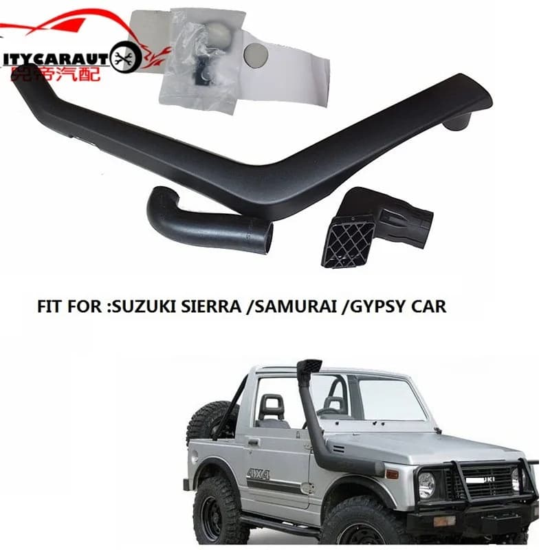 Auto Exterior bodykits 4*4 Snorkel Air Suction Kit Measurement for SUZUKI SIERRA SAMURAI GYPSY 1984-1998 Model 1.3L Gasoline PICKUP AUTO