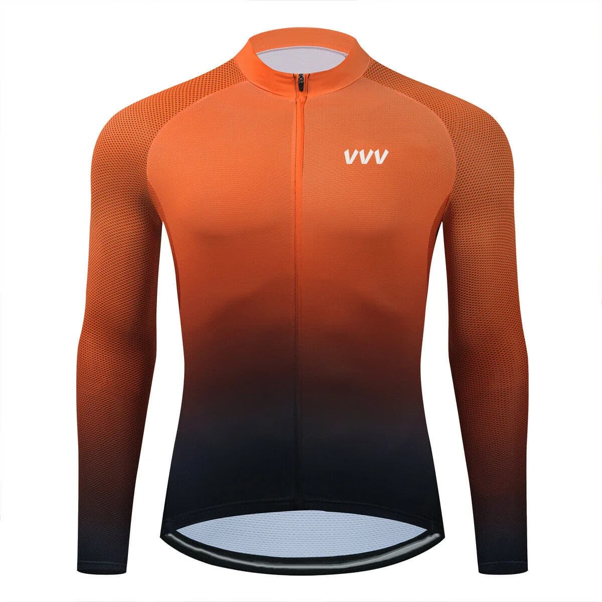 Long Sleeve Cycling Jersey, Bicycle Bike, Orange Max Clothing, MTB Sport Shirt, Motocross Mountain Road, Tight Top Jacket, Ride