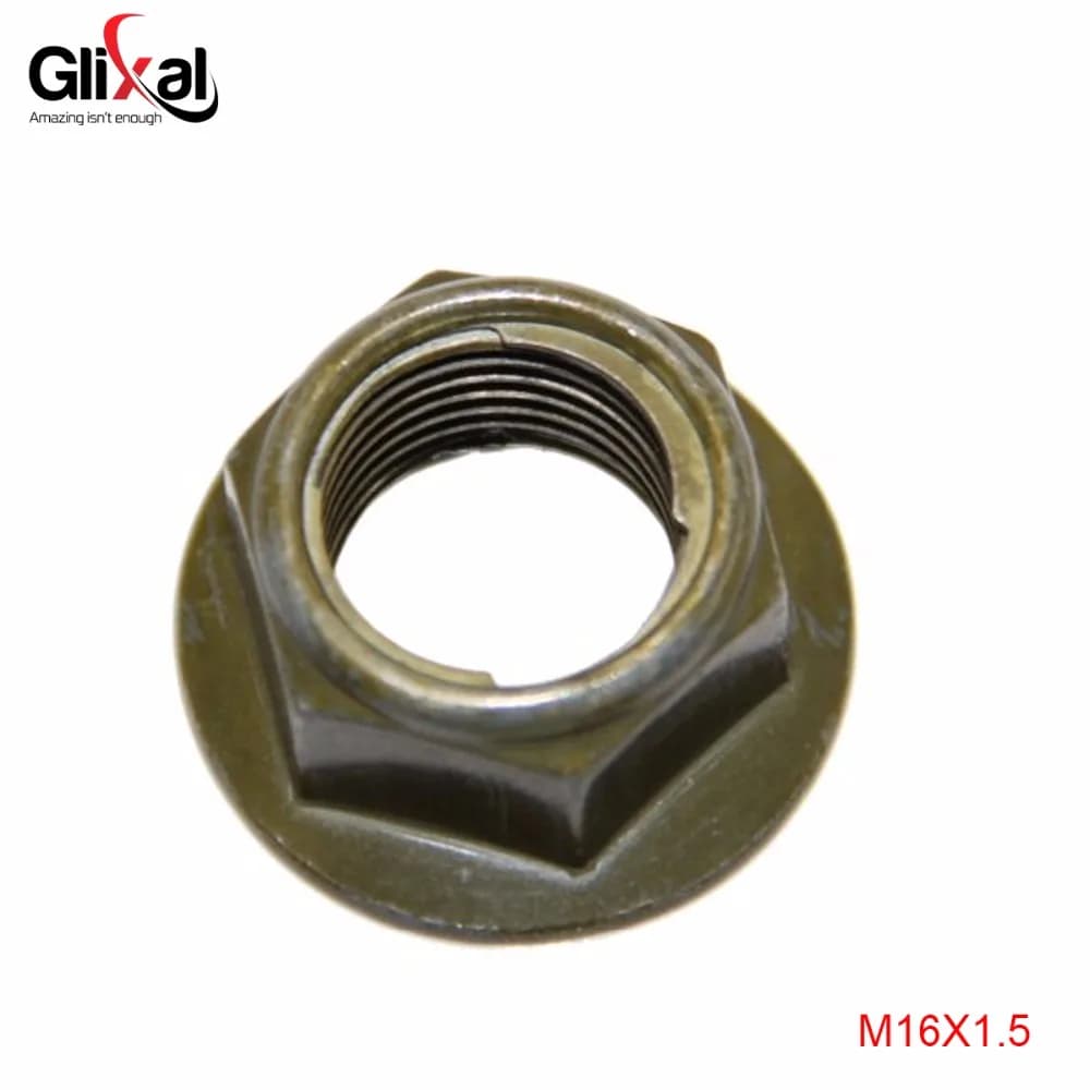Glixal GY6 49cc 50cc 125cc 150cc dado assale ruota posteriore flangiato per 139QMB 152QMI 157QMJ Scooter cinese ciclomotore ATV motore Go-Kart