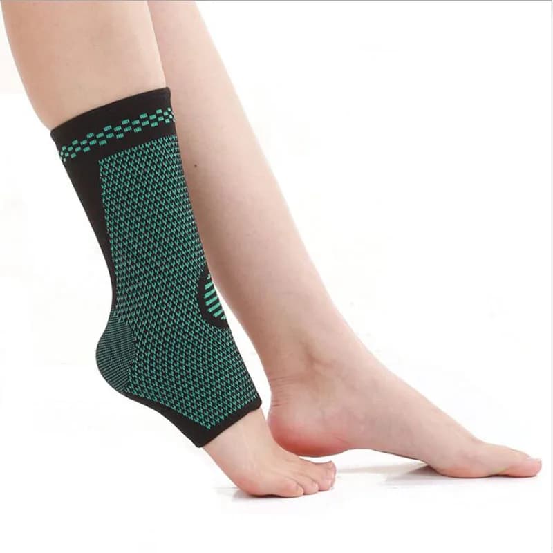 Supporto per caviglia sportivo unisex flessibile per basket, corsa, palestra, sollievo dal dolore articolare, tutore protettivo per caviglia