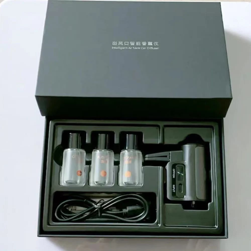 Auto Flavor Diffuser With Essential Oil Deodorant Electric Air Purifier For Car Supplies for Auto Decoration for Interior Car Accessories
