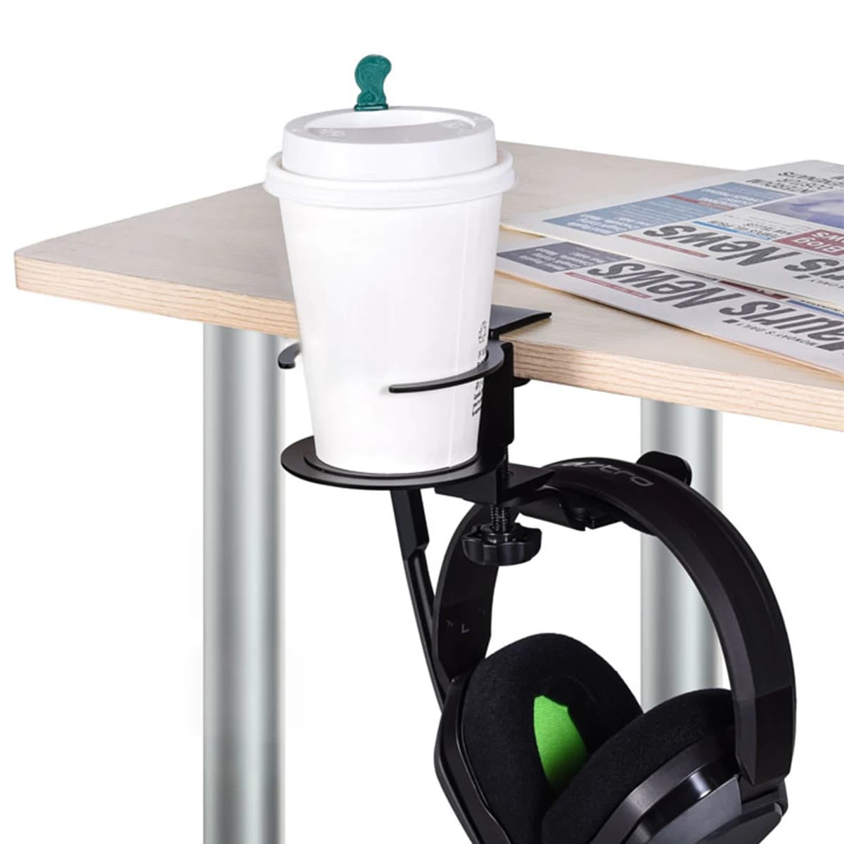 Supporto per cuffie Cup per Sony/Sennheiser/Marshall/Beats supporto per auricolari cuffie da tavolo in metallo Display appendiabiti staffa per tazza