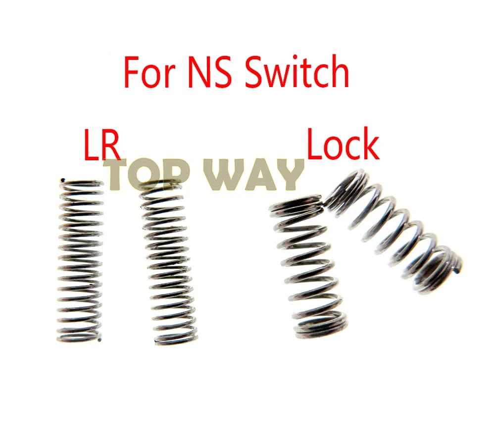 10pcs FOR switch Left Right LR ZL ZR Button Spring lock spring for Nintendo Switch NS Joy Con Controller Replacement part
