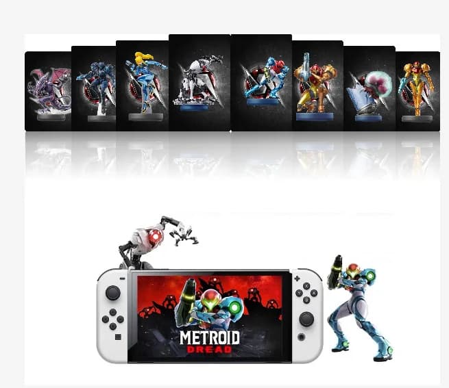 Set di schede Amiibo Metroid Dread Ntag NFC per Nintendo Switch e Lite