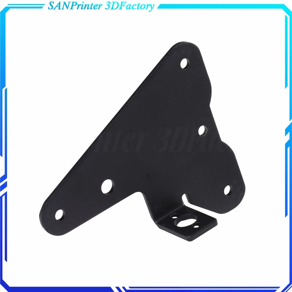 Parti della stampante 3D Staffa per vite di piombo per piastra passiva posteriore in alluminio con doppio asse Z per stampante CREALIT Cr-10 Ender-3 Ender-3 Pro