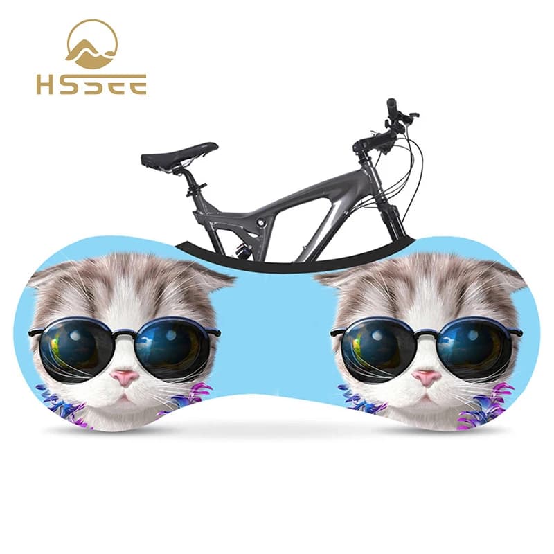 HSSEE elegante copertura per Mountain Bike Soft Milk Shredded Smooth 26 pollici copertura protettiva per bici da strada borsa elastica per bicicletta MTB