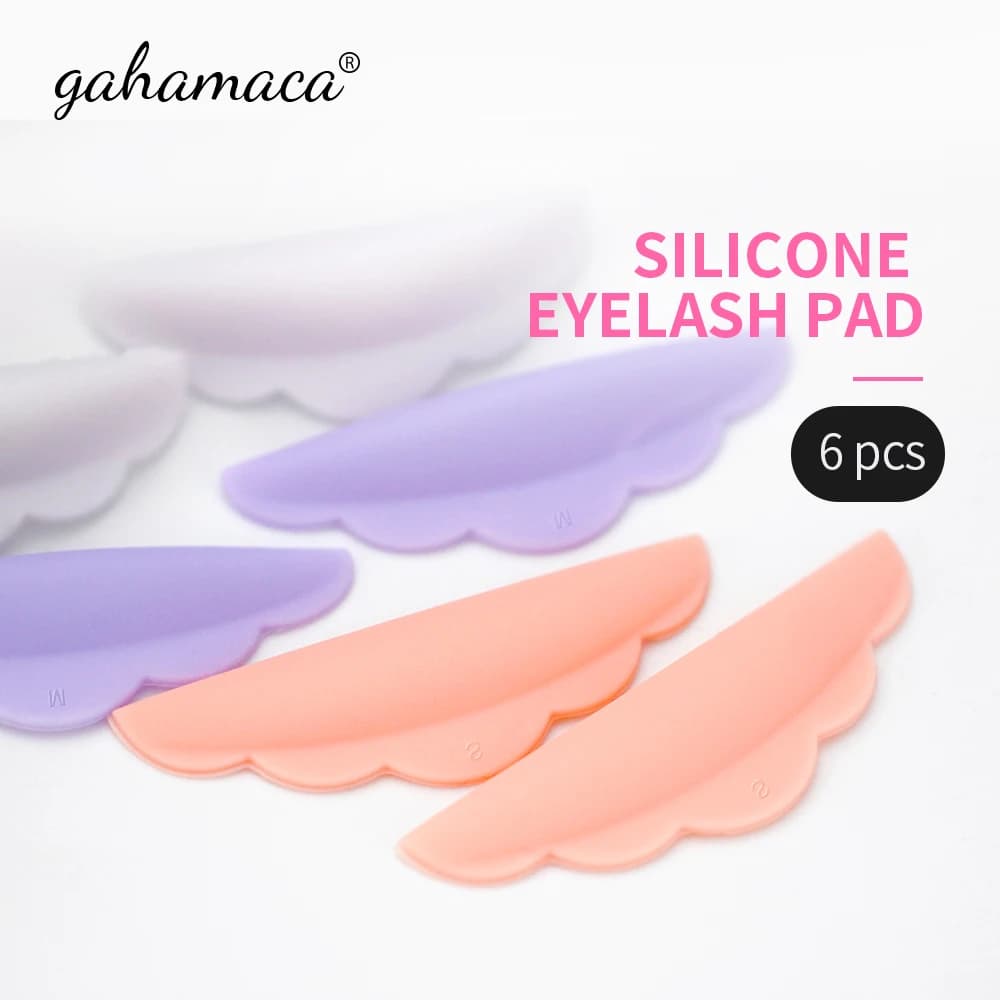GAHAMACA 3 Ball Bearings for Permanent Eyelash Reusable in Silicone, Eyelash Lift Shield, 3D Applicator for Harness Eyelash