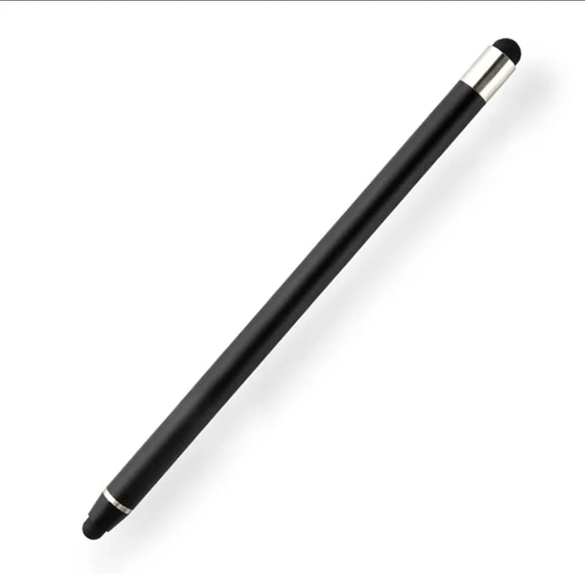 Matita universale doppia doppia testa in silicone Touch Screen capacitivo penna stilografica penna da disegno per Smartphone Tablet PC