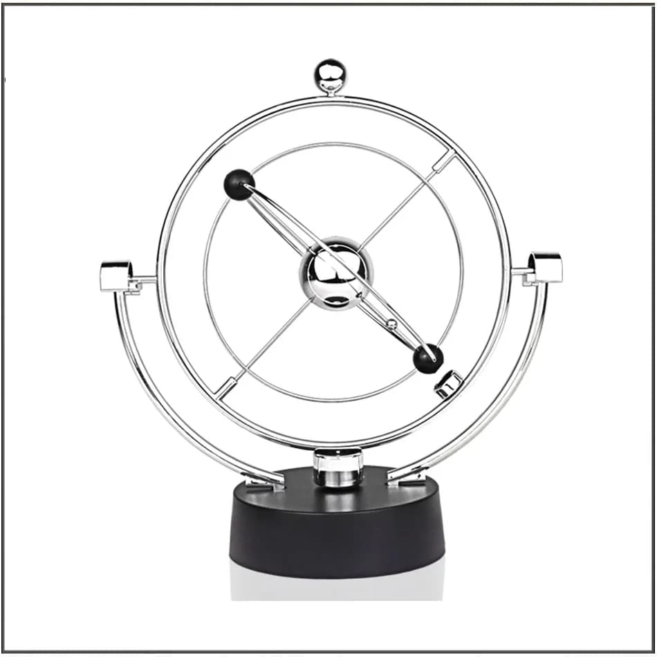 Biliardo a pendolo caotico Newton touch strumento di movimento perpetuo conservazione momentanea decorazione creativa del desktop dell'ufficio