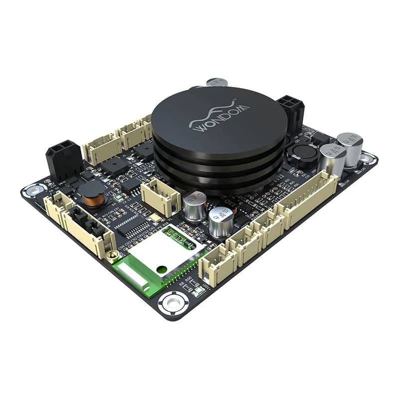 2 x amplificatore di potenza audio classe D 50W con DSP Bluetooth 5.0 scheda amplificatore di potenza altoparlante fai da te JAB2-250v2