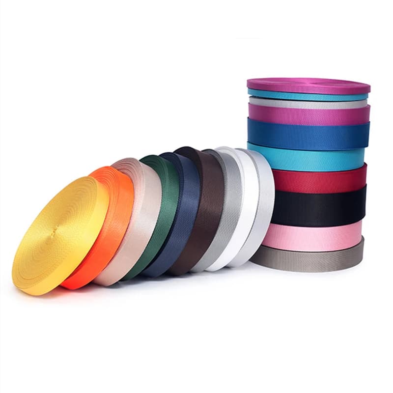 Nastro in Nylon Largo 15mm, 50 Iarde/Rotolo, Cinghia per Borse in Poliestere, Spessore 0,7mm, Materiali e Accessori per Fai-da-Te