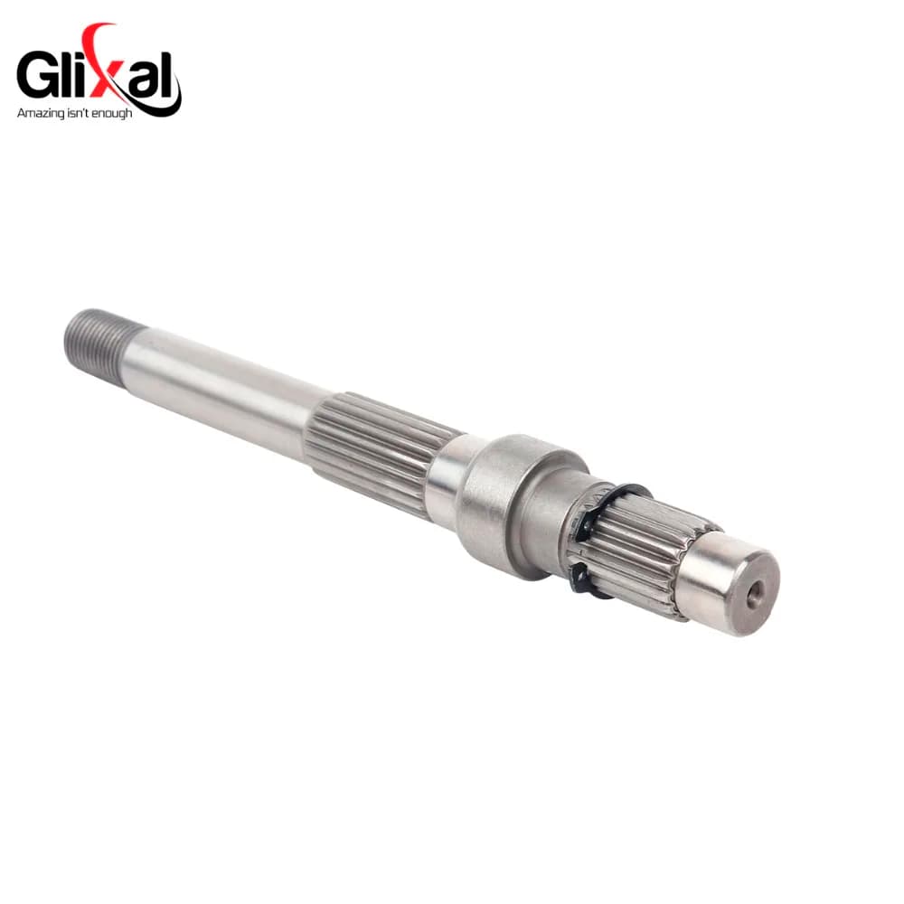Albero di trasmissione finale uscita cambio Glixal GY6 49cc 50cc 195mm per 139QMB 139QMA Scooter cinese a 4 tempi ciclomotore ATV Go-Kart