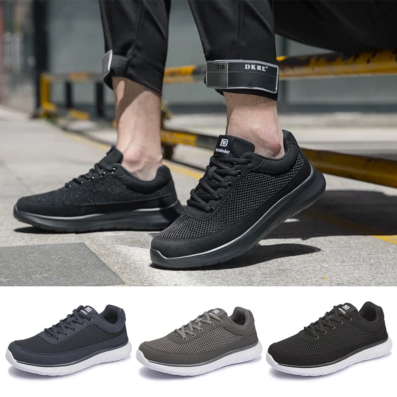 Sneaker da uomo Big Size 49 50 scarpe da uomo scarpe Casual intelligenti leggere per uomo Sneakers traspiranti Comfort scarpe da passeggio da uomo larghe