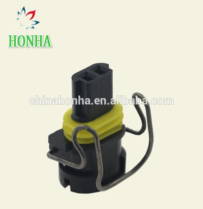Il trasporto libero 100 pz DJ7024Y-1.5-21 Automotive 2 pin ugello carburante connettore automatico per E320 323 325 329 330 C7C9 con terminali