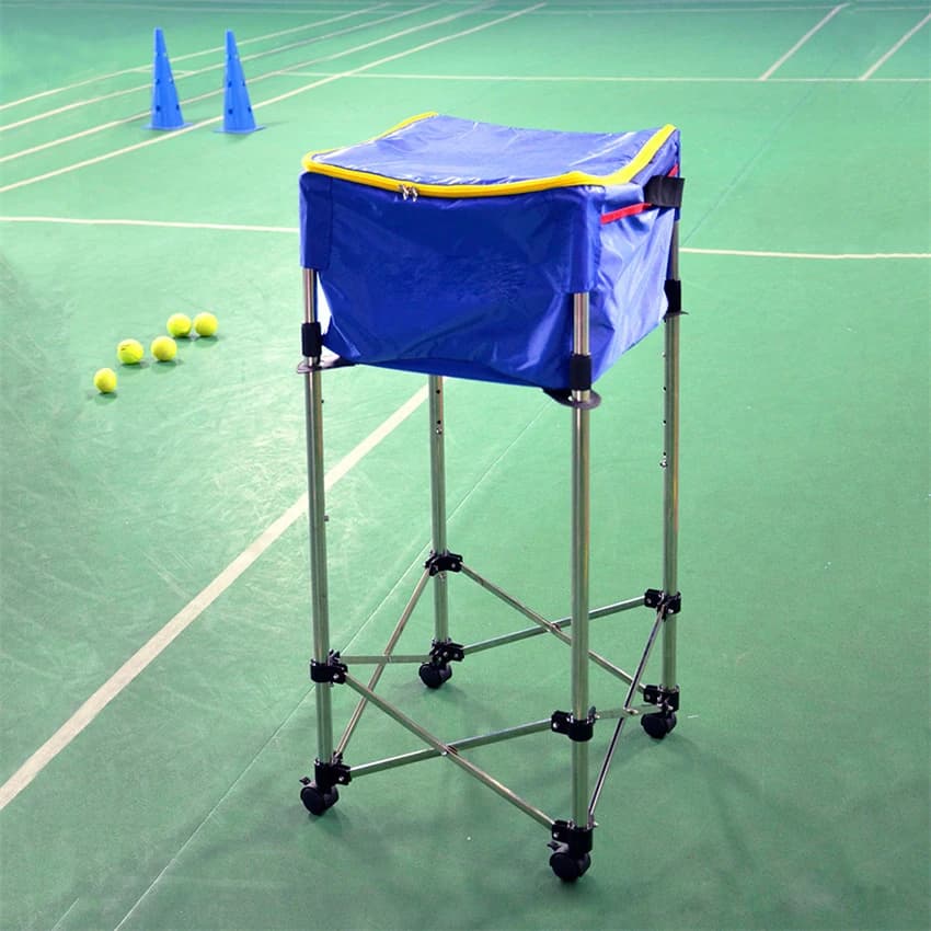 Dispositivo di allenamento per il Tennis che riceve il carrello Set di cestini 160 pezzi Softball Baseball in movimento multi-ball bacino di stoccaggio Retriever