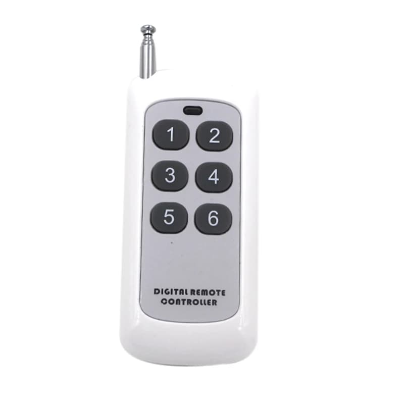 1/2/4/6/8CH 433Mhz RF Telecomando EV1527 Codice di apprendimento Universale 4 Pulsanti Per Cancello porta del garage controller Ricevitore di allarme