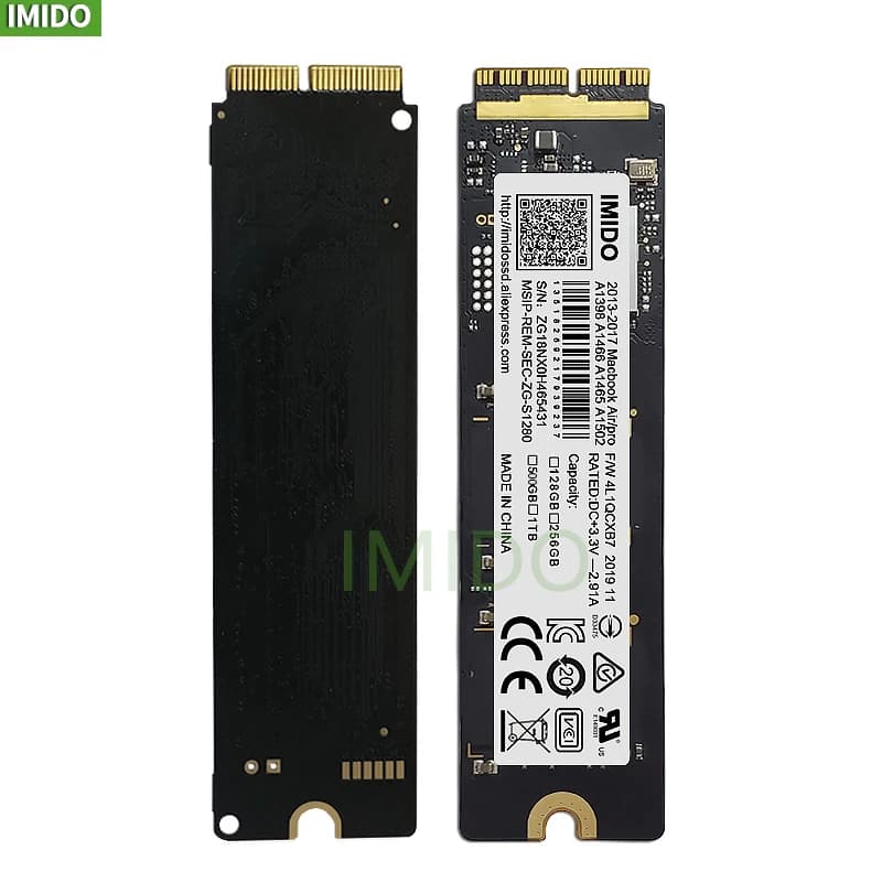 SSD A1466 per MacBook Air 2017 256GB 512GB 1TB, anche compatibile con A1466/Pro A1502 A1398, SSD interno da 512GB con kit di installazione