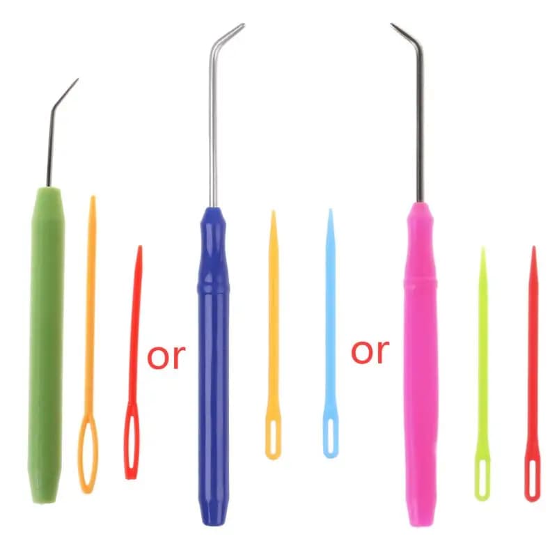 New Needle + Hook Crochet Hook Set For Knifty Knitter & Knitting Loom Hook 1 Set