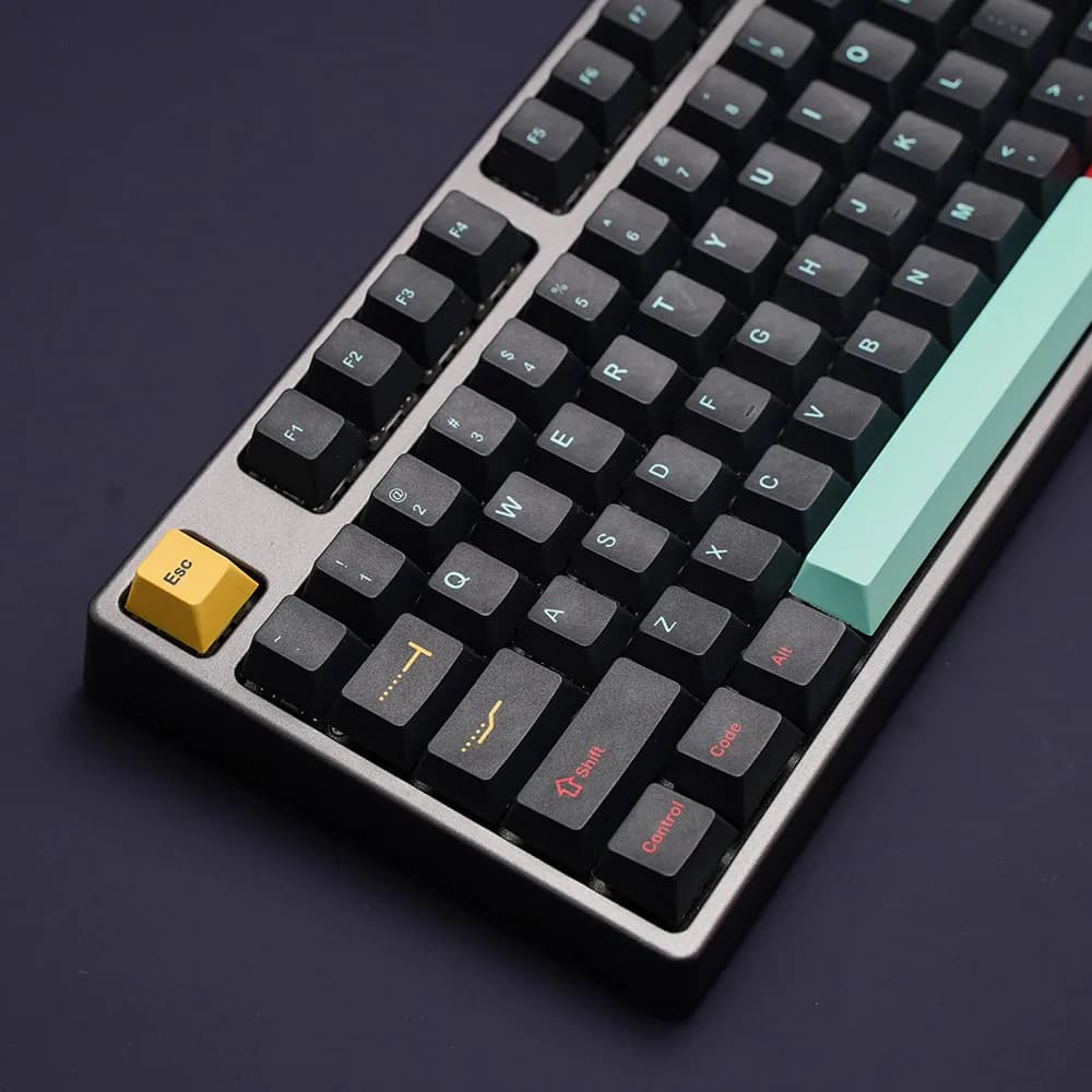 GMK Metropolits Keycap Cherry Prolife ISO Enter Full Sets PBT 5 Face DYE Subbed 6.25U 7U Spacebar Keys For Mechanical Keyboard