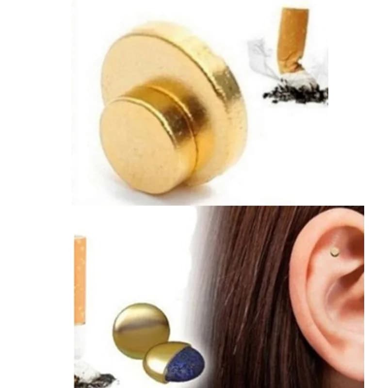 Magnete a 4 coppie smettere di fumare Patch per digitopressione nessuna sigaretta terapia sanitaria smettere di fumare Patch Anti fumo fumatore senza fumo