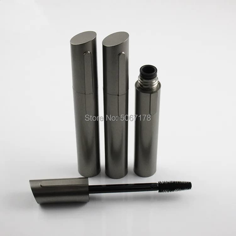 10/30/50pcs Round Shape 9ml Empty Eyebrow Mascara Tube Liquid Fiala Plastic Container Bottle, Silicone Springs Makeup Brush Tool