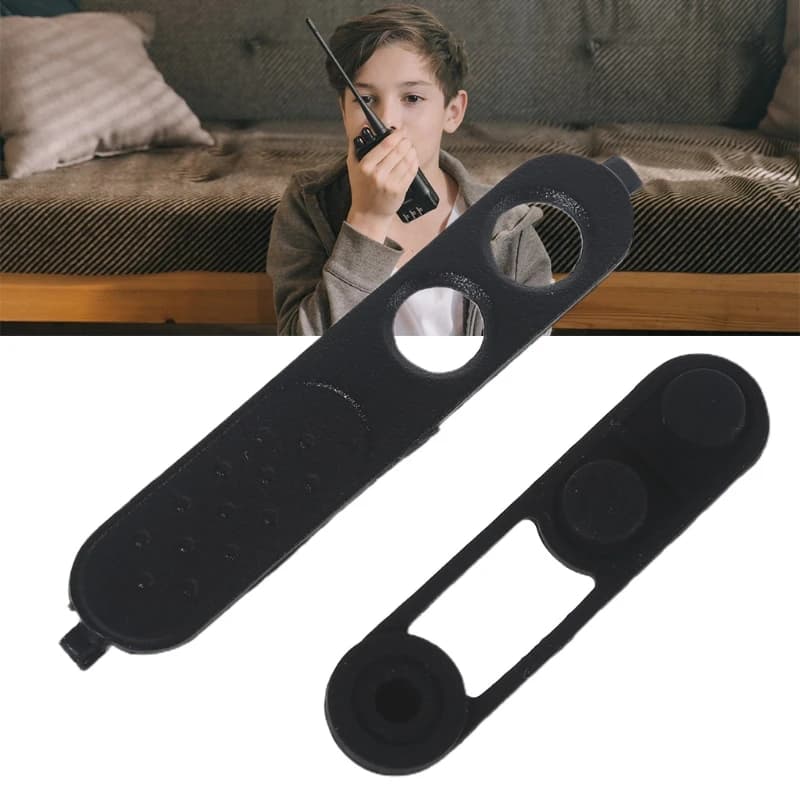 PTT per chiave con pulsante in gomma con lunetta di blocco per XIR P3688 DEP450 DP1400 per radio digitali Walkie Talkie