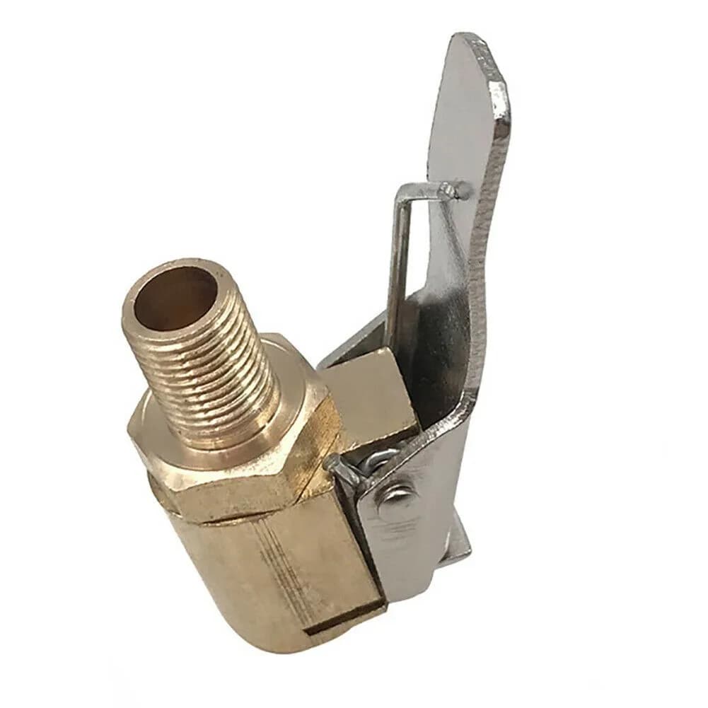 Adattatore per ugello per pompa da bicicletta da 8 mm Connettore per valvola di gonfiaggio per pneumatici per camion Clip per testa Connettore gonfiabile per auto Accessori per biciclette
