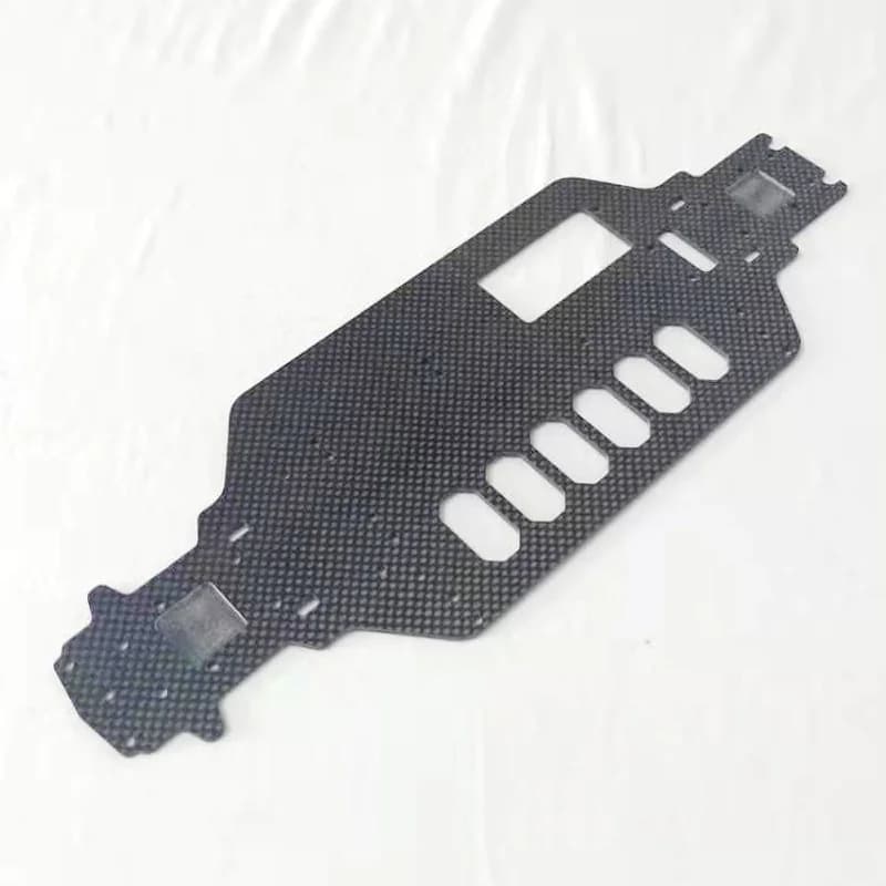 10948 piastra telaio in carbonio 1 Set Fit VRX RACING 1/10 Scale Rc Model Car Parts per RH1025 RH1026