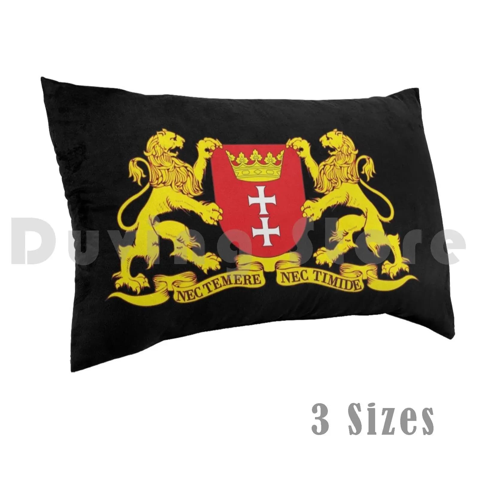 federa per cuscino Gdansk City Seal stemma cappello Polska Polonia Polacco Polski Viaggio Aquila Bandiera Varsovia