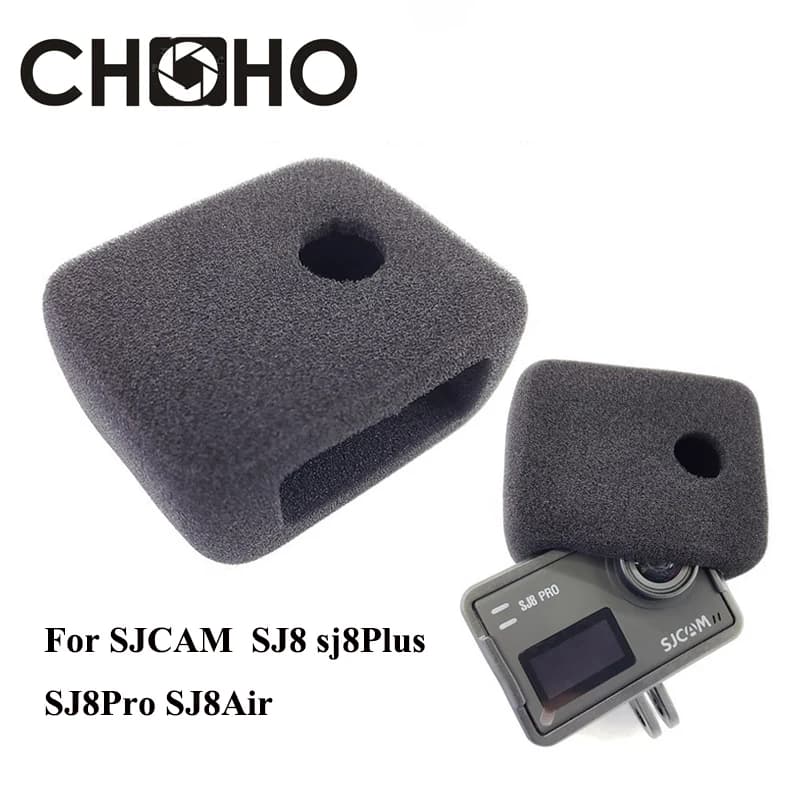 SJ8 WindSlayer Schiuma Parabrezza Parabrezza Spugna Schiuma di registrazione Copertura Vento Caso Per SJCAM SJ8 sj8Plus SJ8Pro SJ8Air Accessori