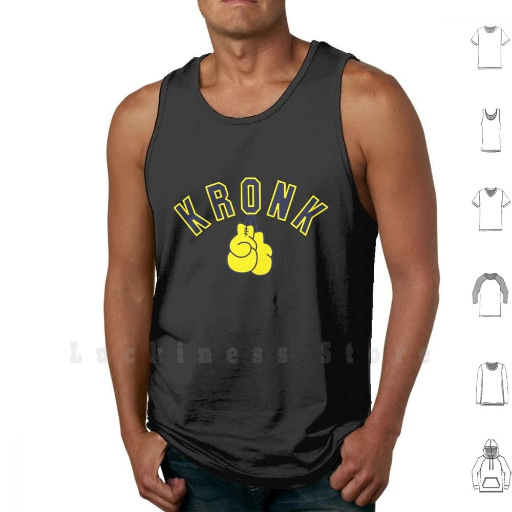 Kronk Gym Shirt Kronk Boxing Guanti da palestra Detroit Canotte Canottiera 100% cotone Kronk Gym Boxer Detroit Boxing Match Boxer Player
