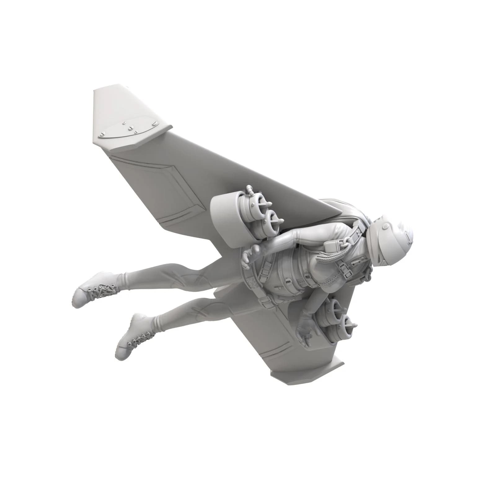 Modello In resina 1/35 figura GK, ragazza In azione, kit non assemblato e non verniciato