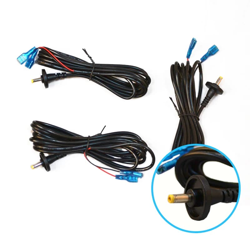 3pcs/set DC Cable To Connect Power Source And Hunting Trail Cameras Solar Panel Waterproof DC Cables For MG984G MG883G SG880MK