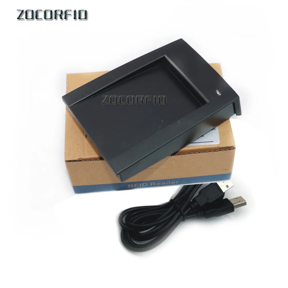 Frequenza di 125KHZ RFID reader USB COM virtuale (RS232) porta, RS232 RFID lettore di Carta di trasporto