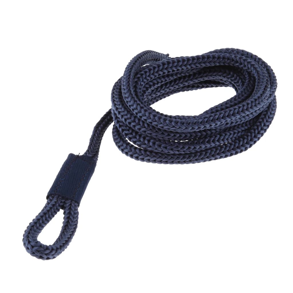 1 Pcs Barca Parafango Linee 1/4 POLLICI X 5 FT Paraurti Fruste Corda Docking Blu Misura G0 G1 Barca Parafango paraurti Accessori Per Barche Marine