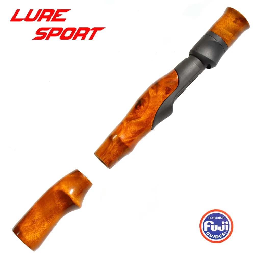 Burl Legno a forma di mano impugnatura Cap Maniglia FUJI VSS16 Bobina Sedile KSKSS16 ASH Dado Asta Componente di Costruzione Palo di Riparazione Accessorio FAI DA TE