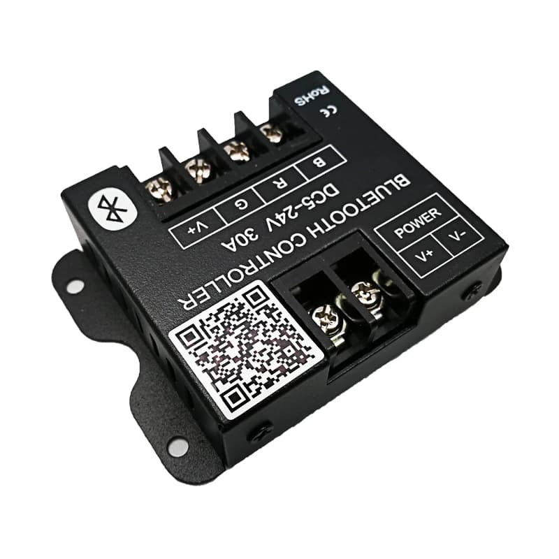 Nuovo Dimmer Bluetooth a striscia LED 30A 12V 24V 720W uscita grande potenza 5050 3528 regolatore della luce dell'interruttore a nastro a stringa singola