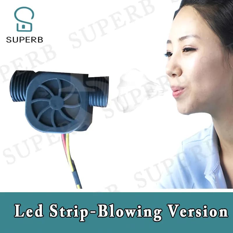 Gioco di fuga che soffia puntello cintura led striscia led puntello sensore di soffiaggio per illuminare la cintura led fuga room prop dal 1987 superbo Nuovi oggetti di scena