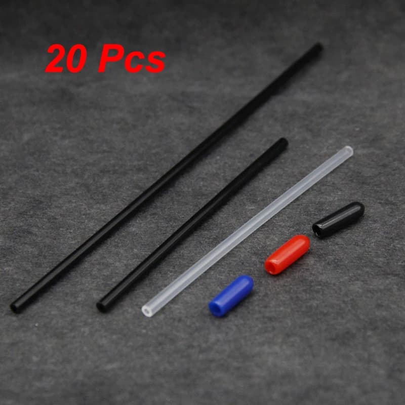 20 pcs 90/150mm 2.4G receiver Internal hood protective tube Dia 1.5mm fixed air tube for FPV Racing Drone Quadcopter