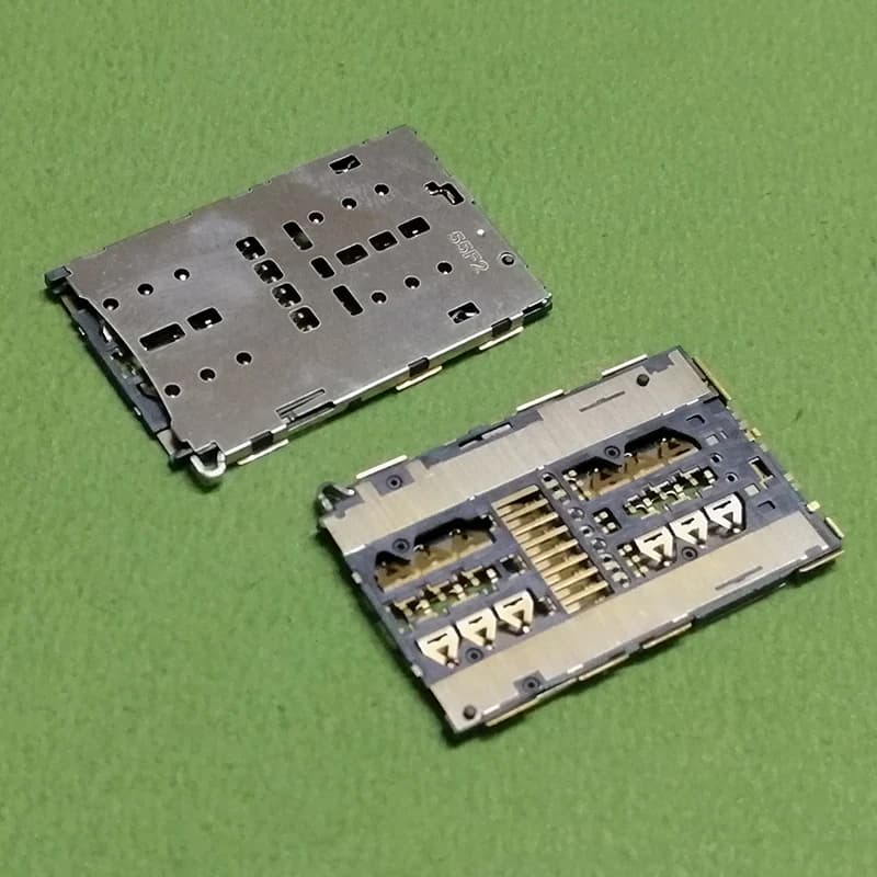 Supporto adattatore scheda SIM per Huawei D199 Maimang 4 G7plus RIO-CL00 AL00 UL00 TL00H G8 GX8 Y6 Pro Lettore di memoria Presa di riparazione