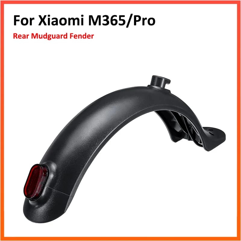 Riparazione pezzi di ricambio parafango con fanale posteriore per Xiaomi M365 Pro scooter elettrico luce freno parafango fango con parti del gancio